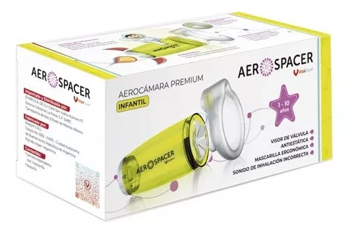 OPTICHAMBER DIAMOND CAMARA DE INHALACION Y MASCARILLA INFANTIL (1-5 AÑOS)