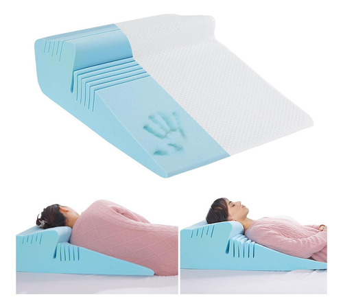 Hombys Almohada De Cuña De Espuma Viscoelástica Para Dormir