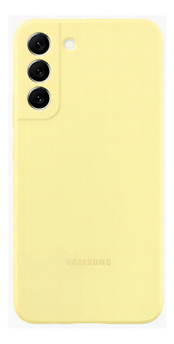 Funda Samsung Silicon Cover Galaxy S22+ Plus ( S906) Color Amarillo