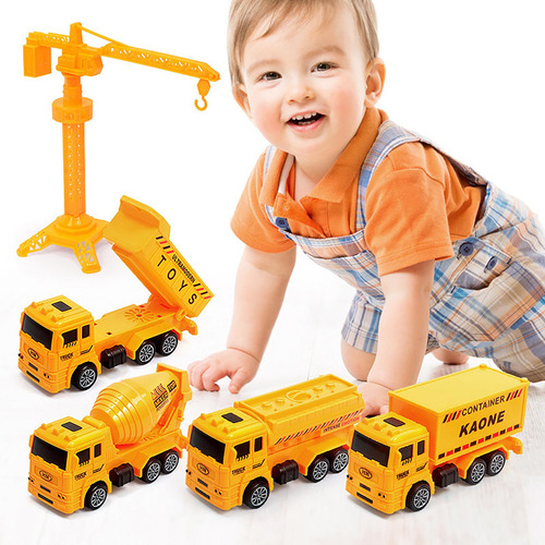 Juguetes Para Niños H Set Engineering Vehicle Excavator Eng