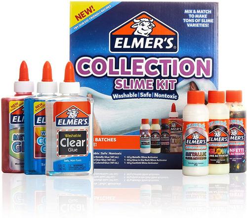 Elmers Collection Slime Kit  Los Suministros Incluyen G...