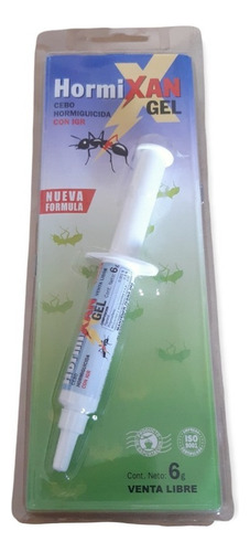 Jeringa Hormiguicida Cebo Con Igr Glacoxan 6g X 5u