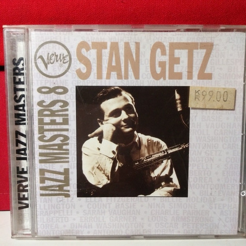 Stan Getz Verve Jazz Masters 8 Cd 1993 Importado Impecable