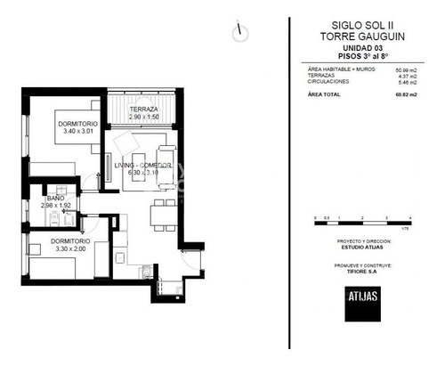 Imagen 12 de 18 de Apartamento En Venta 2 Dormitorios A Estrenar