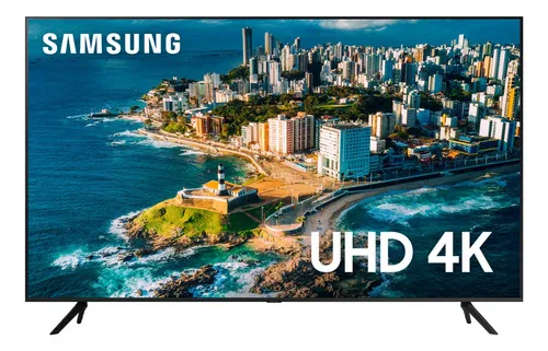 Smart Tv 50'' 4k Uhd 50cu7700 2023 Preta Samsung