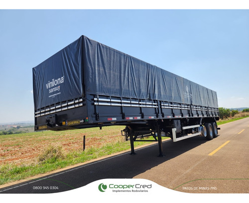 Carreta Ls Guerra 12,4 3 Eixos 2025 Assoalho Compensado 22mm