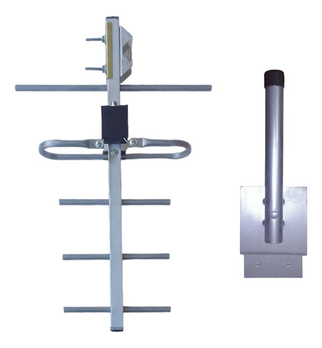 Kit Combo Antena Digital E5 + Soporte De Balcon Antexa