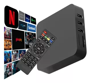 Tv Box Aparelho Android Converta Sua Tv Em Smart Promoção