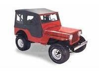 Toldo Suave Completo Jeep Willys  1948 To 1953 M38 And Cj3a