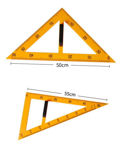 Para Regla De Geometría Matemática Grande, Triángulo