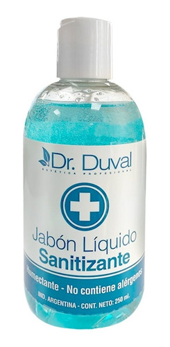 Jabón Líquido Sanitizante X250 Ml Dr.duval