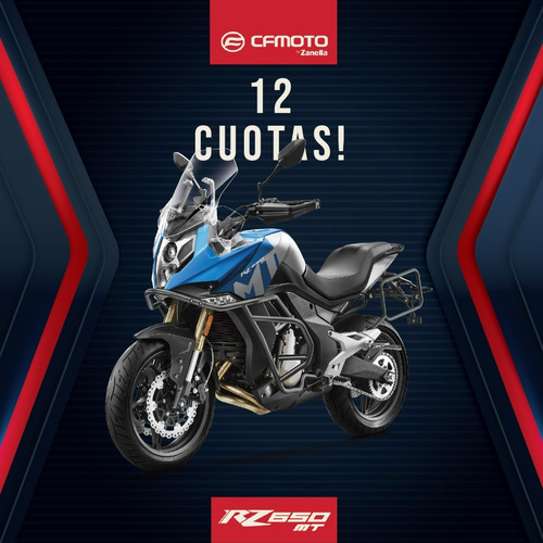 Imagen 1 de 13 de Cfmoto 650 Mt 12 Cuotas Prendario Bbva- Unicomoto Canning