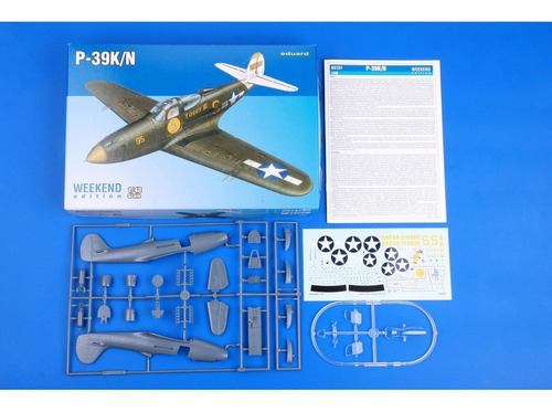 Imagem 2 de 10 de Plastimodelismo Eduard P-39k/n 1/48