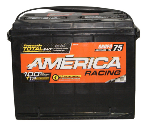 Batería Acumulador América Am-75-550