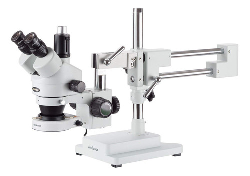 Amscope Sm-4ty-80s Microscopio De Zoom Estéreo Trinocular .