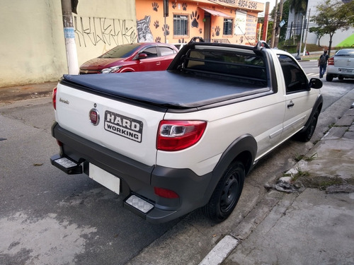 Imagem 4 de 10 de Fiat Strada 2018 1.4 Hard Working Flex 2p