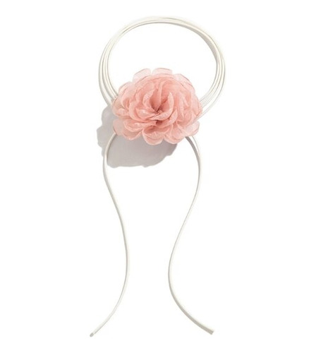 Super Fairy Rose Mesh Flower Fragrance-collar Retr Korean Pi