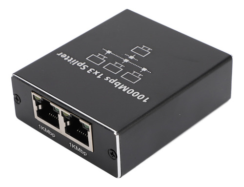 Divisor De Puertos Ethernet 1 A 3 Red Lan Gigabit De 1000 Mb