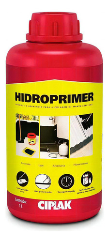 Primer Hidroprimer Base Água Ciplak 1l Sika