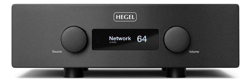 Hegel H390 Amp Integrado 2 Canais 250w Dac Airplay Spotify Cor Preto