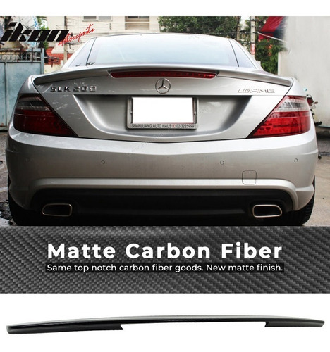 Mercedes Benz Slk 55 Amg Aleron Trasero En Fibra De Carbono 