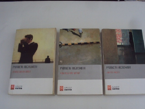 Lote De Libros De Patricia Highsmith 3 Ejs