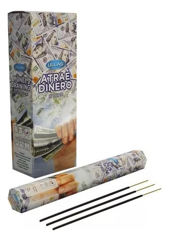 Sahumerios Hexagonales Ullas Importados Pack X 6 Atrae Dinero