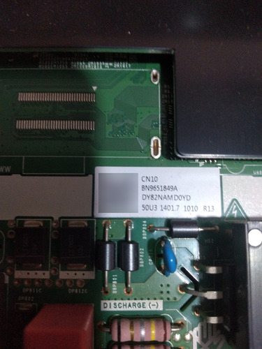 Tarjeta Única Samsun.g Mod Un50tu7000f. (Usado)