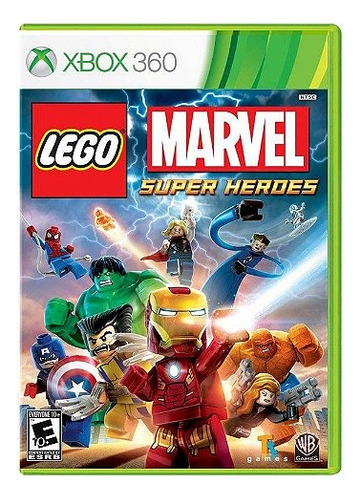 Lego Marvel Super Heroes Xbox 360 Original Frete Grátis  (Recondicionado)