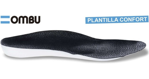 Imagen 3 de 10 de Zapatilla Seguridad Ombu Sneaker, Cuero Flor Y Nobuck 36al46