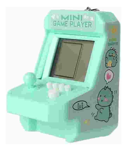 Llavero Mini Videojuego Arcade 99 Juegos Pistache