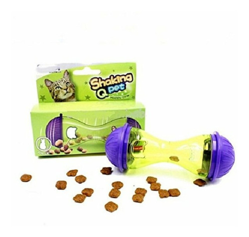 Juguete Dispensador De Premios Para Gatos Shaking Q Pet