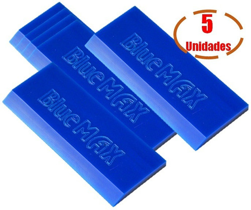 5 Unidades Refil Rodo Profissional Blue Max Profissional