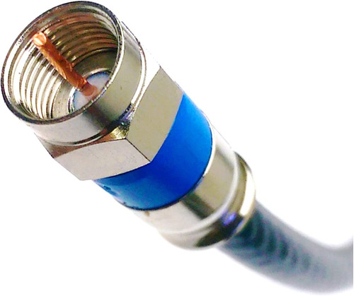 Cable Coaxial Rg6 De 100 Pies Fabricado En Ee. Uu. Cone...