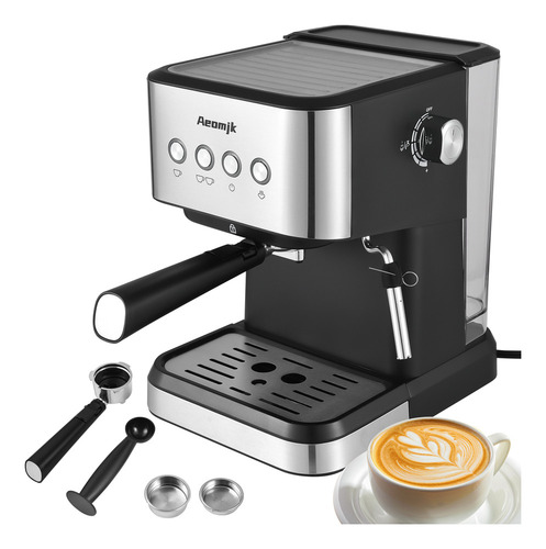 Cafetera Para Café Con Leche Capuchino Todo En Uno, 15 Bar/