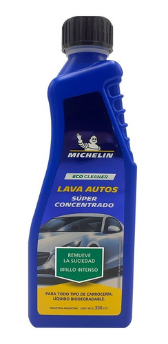 Shampoo Lava Auto Súper Concentrado Michelin Brillo Intenso