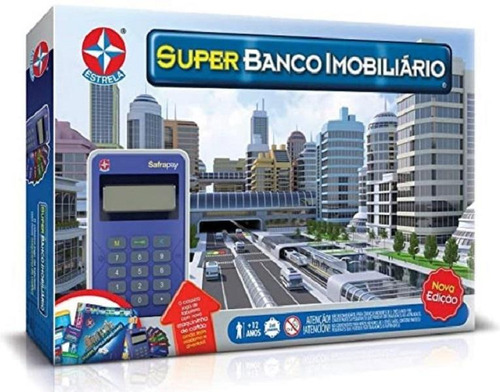 Jogo Super Banco Imobiliário Nova Edição - Estrela