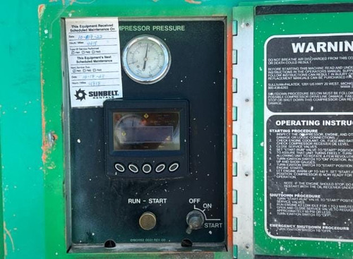 Compresor Neumatico Sullivan Palatek De 185 Pcm