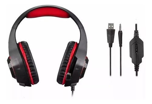 Fone De Ouvido Headset Gamer C/ Led Warrior Multilaser Ph219