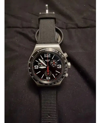 Reloj Swatch Irony Very Dark Grid Yvs461