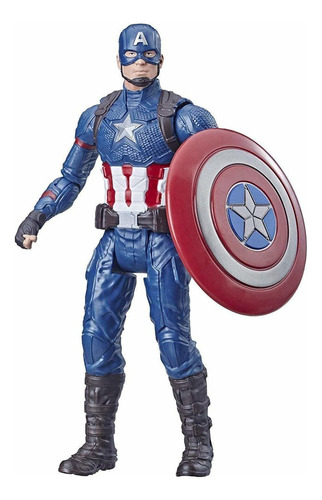 Figura De Acción Avengers Capitán América - De Super Her Fgn