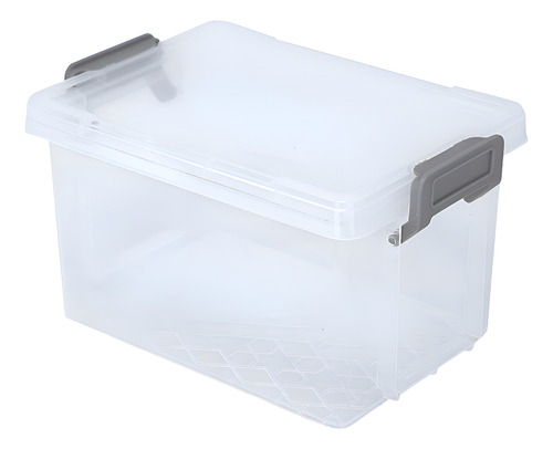 Hw Home Caja Plástica Organizadora Transparente 1.65l Multicolor