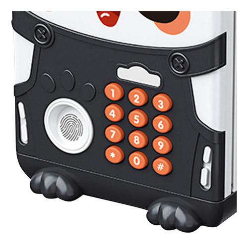 Panda Piggy Bank Caja De Dinero De Desplazamiento
