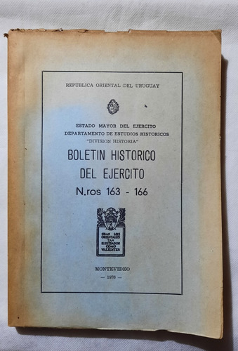 Boletín Histórico Del Ejército No 163 - 166 Año 1976