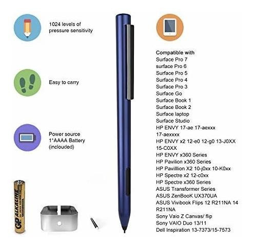 Pen Lapiz Capacitivo 1024 Nivele Sensibilidad Presion Para M