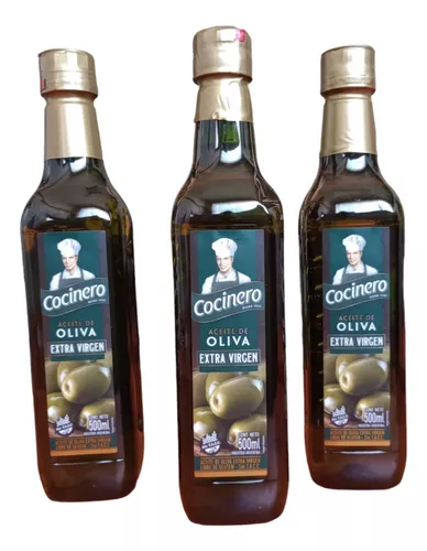 Aceite de Oliva Cocinero Extra Virgen Suave 500 Ml.