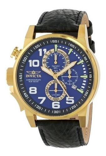 Relógio Invicta 13055 Force Collection Banhado A Ouro 18k
