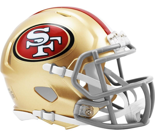 Nfl Mini Casco Riddell Speed San Francisco 49ers