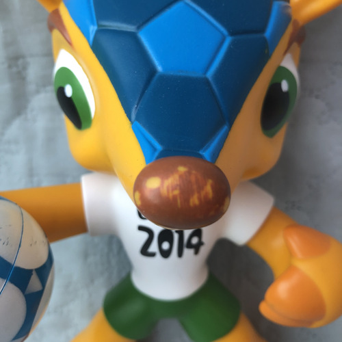 Kit Copa 2014 Mascote Fuleco + Quebra Cabeça Lacrado (Usado)