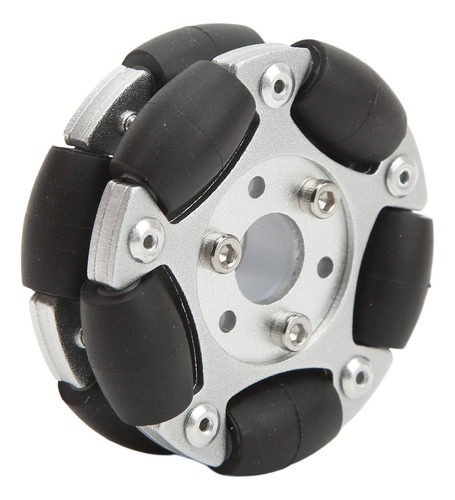 Robot De Liga De Alumínio Omni Wheel 60 Mm Com Rotação De 36